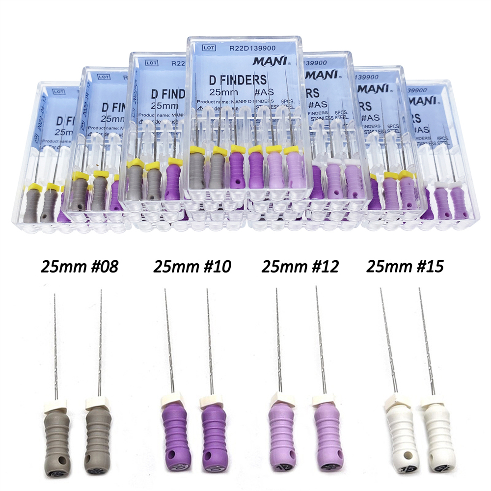 Mani D FINDERS Dental Endodontic files For Calcified Canals 21/25mm