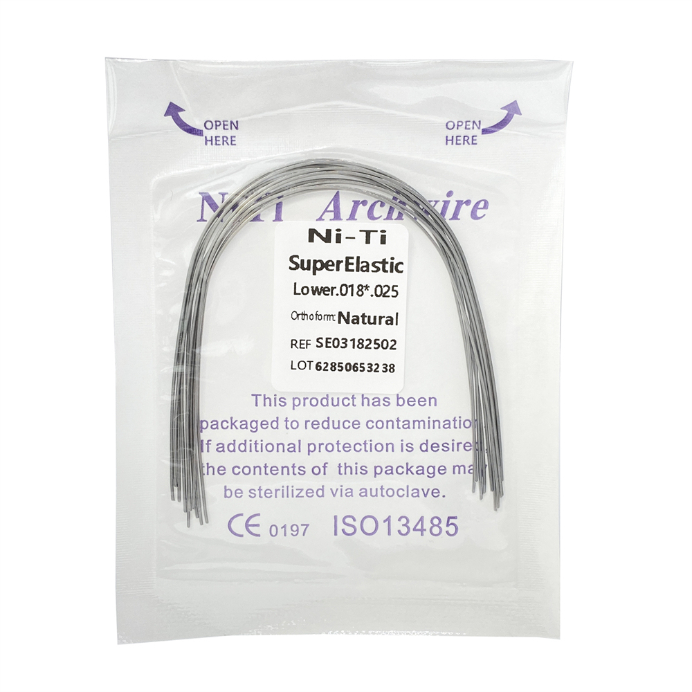 10Pcs Dental Orthodontic Stainless Steel/Niti Arch Wires Rectangular Wires