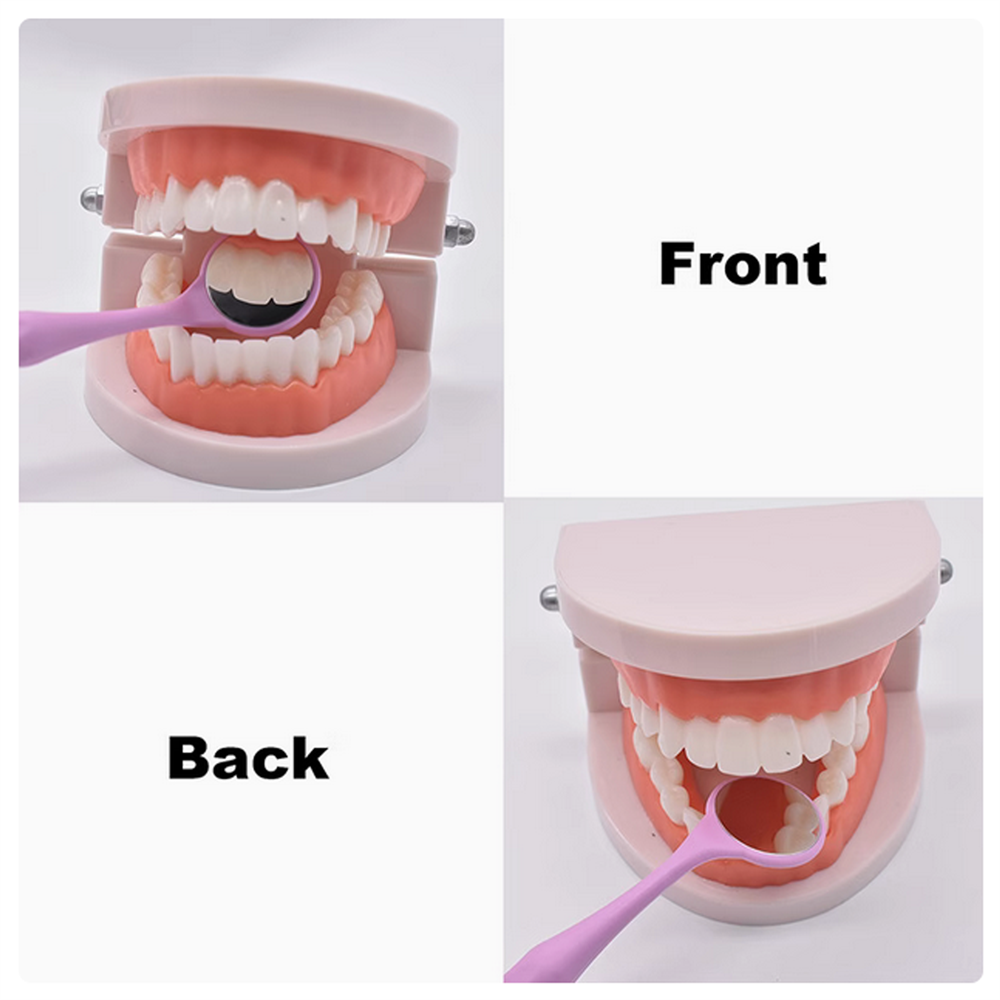 10pcs Dental Premium Mouth Mirrors Front Surface Double Single Sided