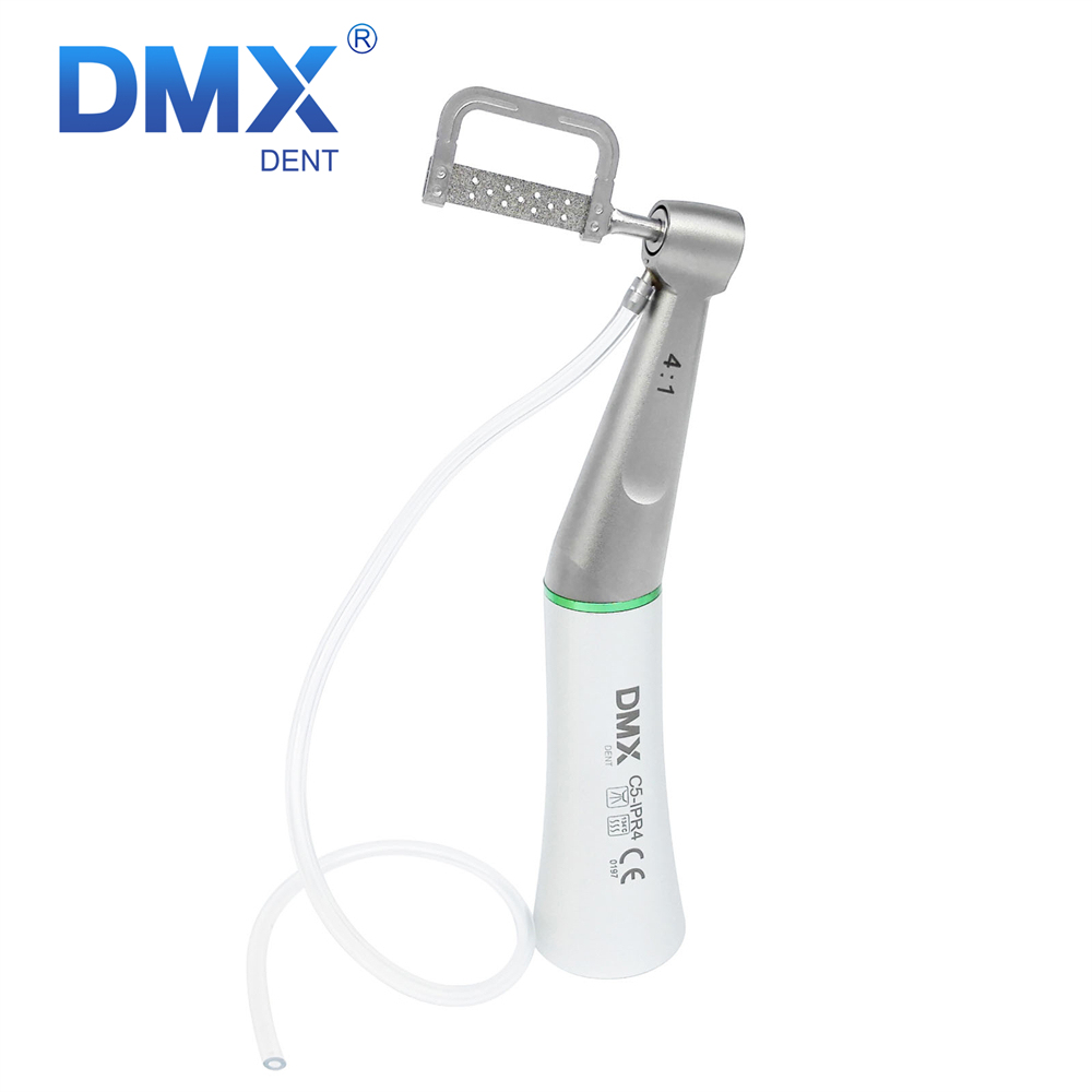 DMXDENT Dental 4:1 Reduction Interproximal Stripping IPR System Handpiece Contra Angle