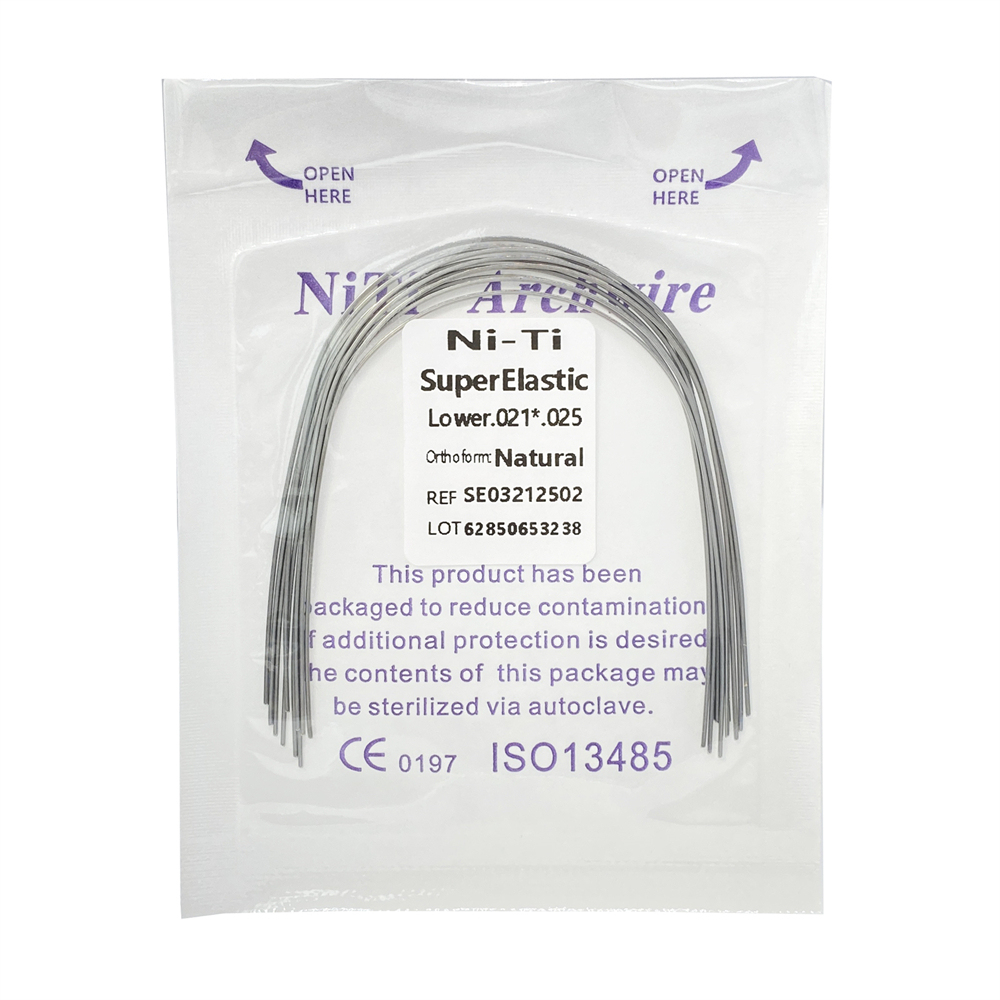 10Pcs Dental Orthodontic Stainless Steel/Niti Arch Wires Rectangular Wires