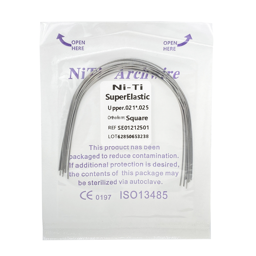 10Pcs Dental Orthodontic Stainless Steel/Niti Arch Wires Rectangular Wires