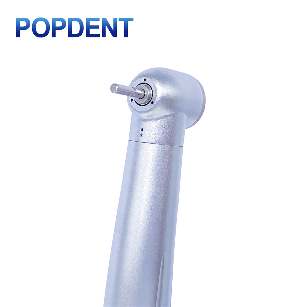 POPDENT Dental High Speed Handpiece Push Button 2/4 Holes Air Turbine