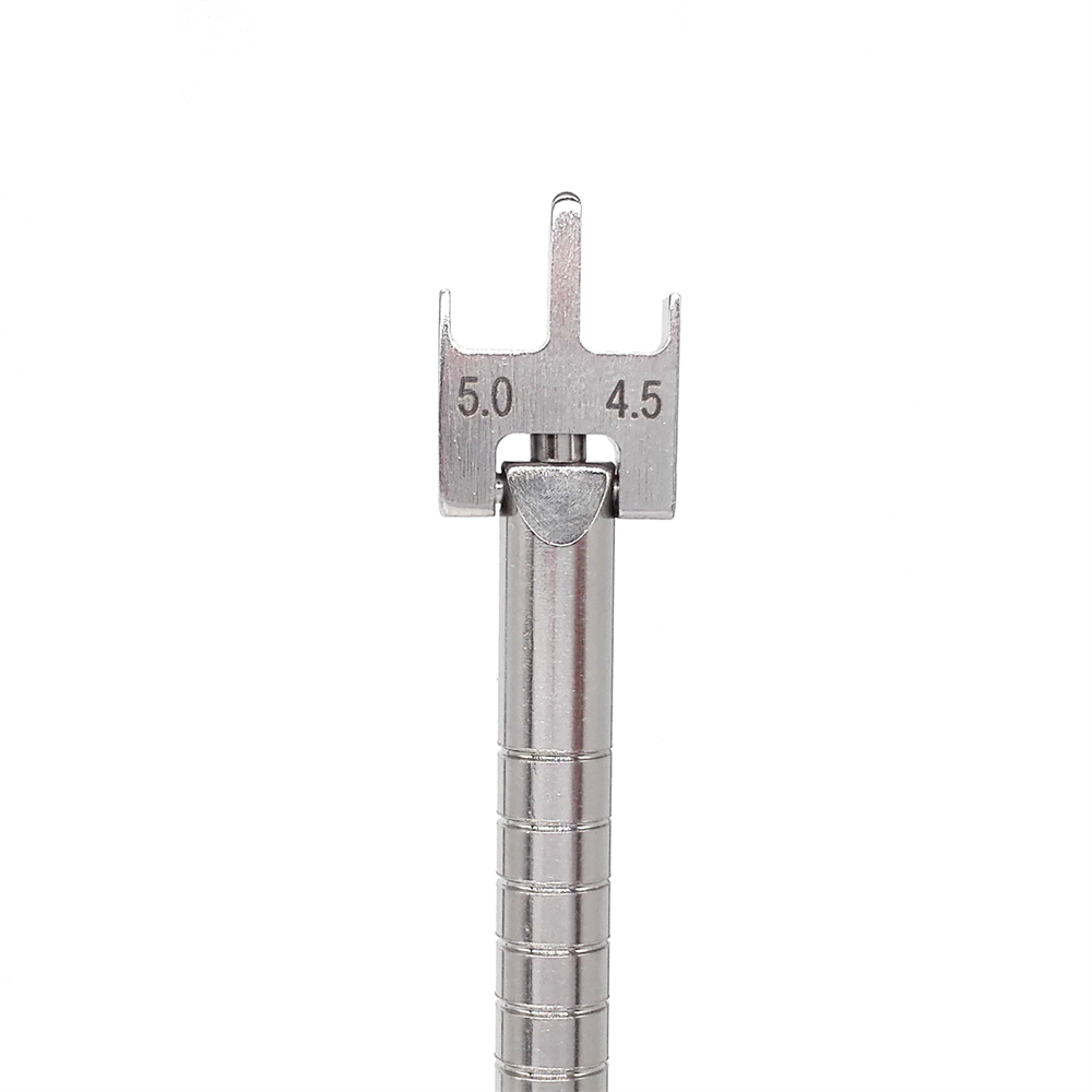 Dental Bracket Positioning Movable Head Height Gauge Orthodontic Instruments