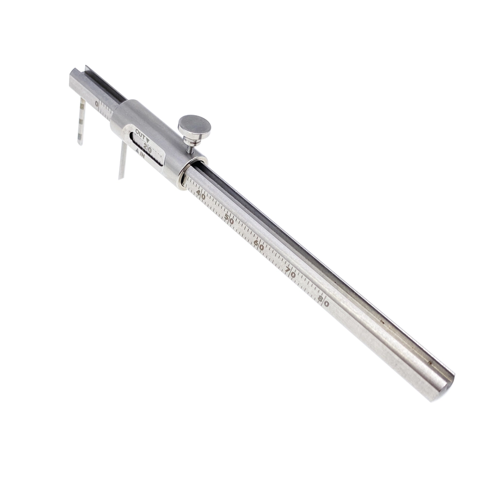 Measure Teeth Instruments Dental Micro Boley Measure Gauge Caliper Straight Teeth Size Measuring ...