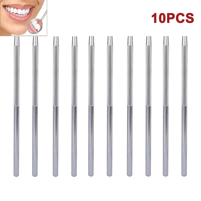 #4 #5 Dental Mouth Mirror and Handle For Teeth's ENT Dental Instruments