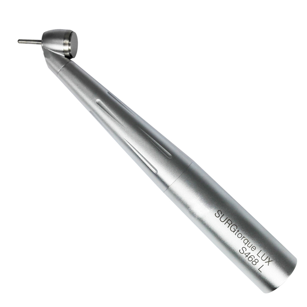 S468L Dental 45° Contra Angle Fiber Optic Handpiece Push Button