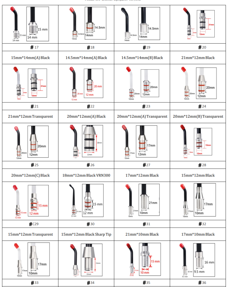 Dental Guide Rod Tip LED Optical Fiber Curing Light Lamp Fit Woodpecker
