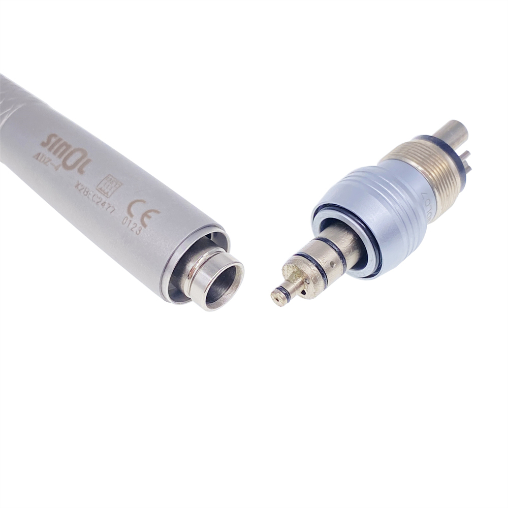 Sinol ADZ-4 B2/M4 Denal 45 Degree Surgical High Speed Handpiece with Coupler