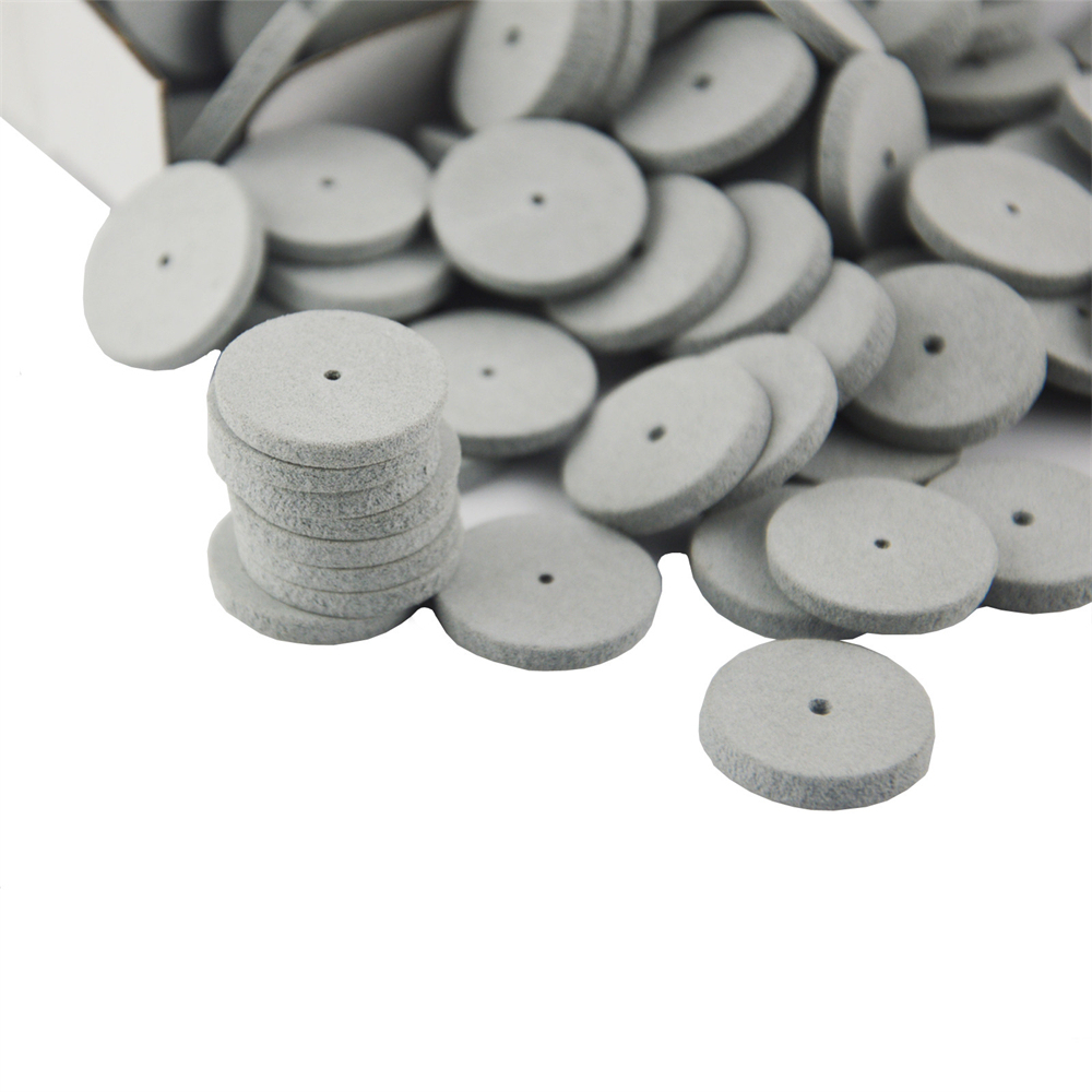 Dental Lab Rubber Polishing Wheels Burs Silicone Polishers 2.35mm