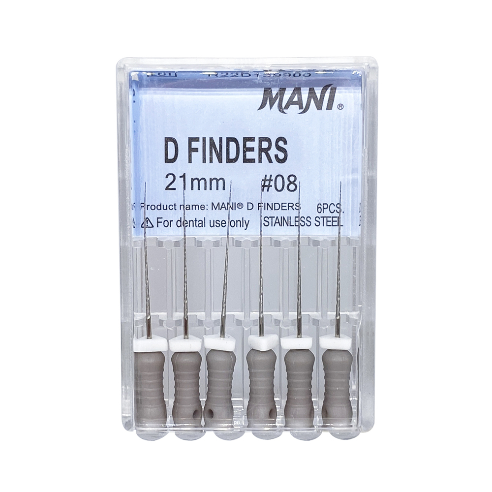 Mani D FINDERS Dental Endodontic Hand Use Files For Calcified Canals 21/25mm