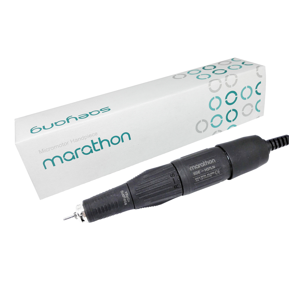 Dental Lab Marathon Electric Micromotor Polishing 35K/45K rpm Motor Handpiece / Burs