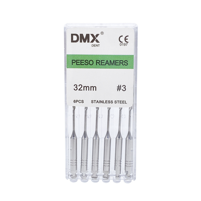 DMXDENT Peeso Reamers Dental Endodontic Root Canal Files 28mm/32mm