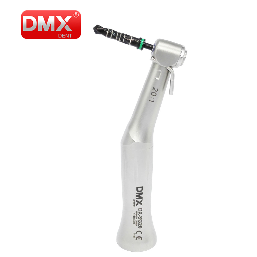 DMXDENT DX-SG20 Dental 20:1 Reduction Implant Low Speed Contra Angle Handpiece