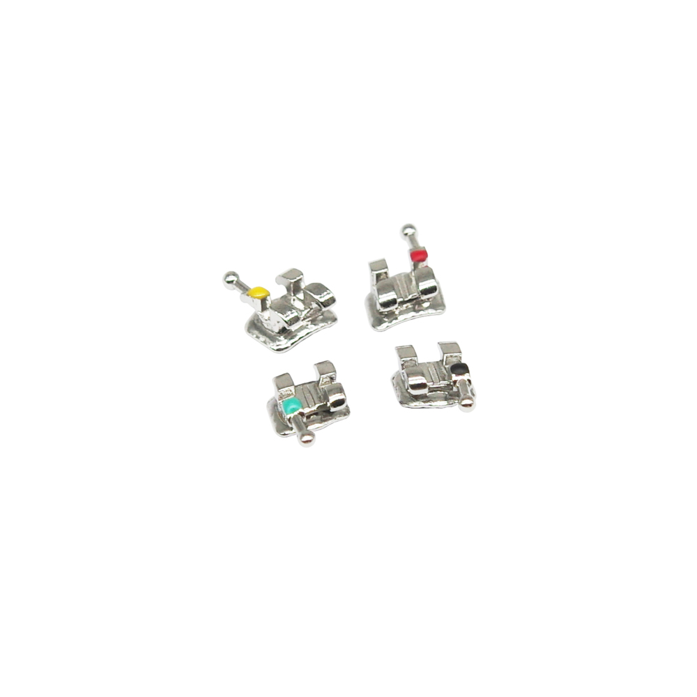 MacDent Dental Orthodontic Brackets Brace Mesh Base Metal FDA