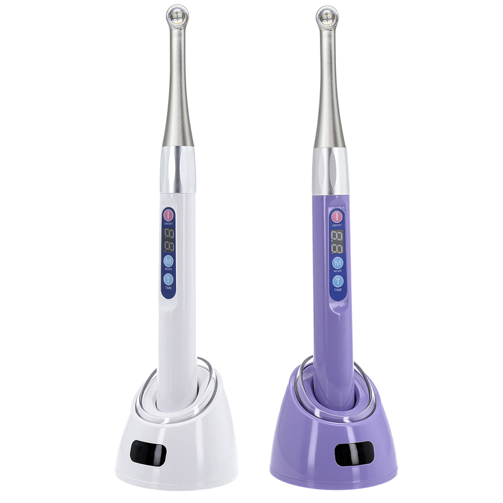 Dental LED Curing Light Lamp Wireless 1 Second Resin Cure