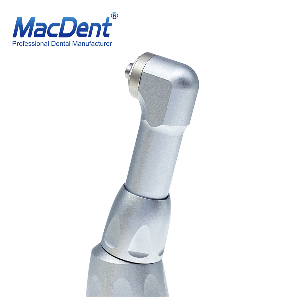MacDent MK-PH1 Dental 1:1 Prophy Polishing Contra Angle Slow Low Speed Handpiece Threaded Screw-in Head
