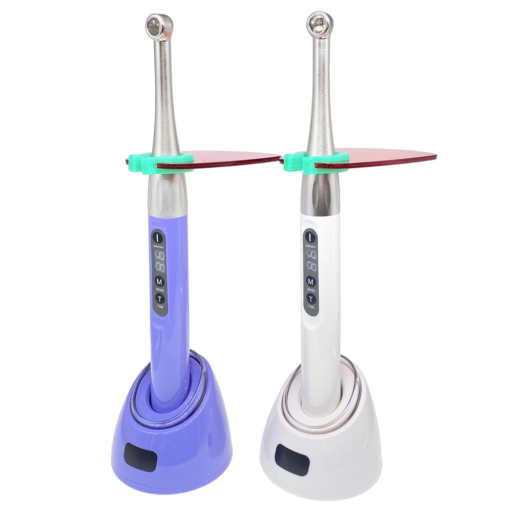 Dental LED Curing Light Lamp Wireless 1 Second Resin Cure