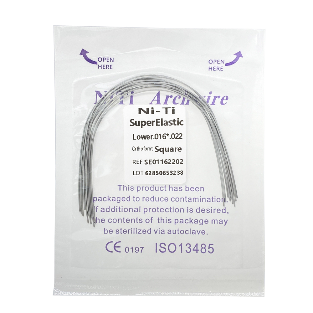 10Pcs Dental Orthodontic Stainless Steel/Niti Arch Wires Rectangular Wires