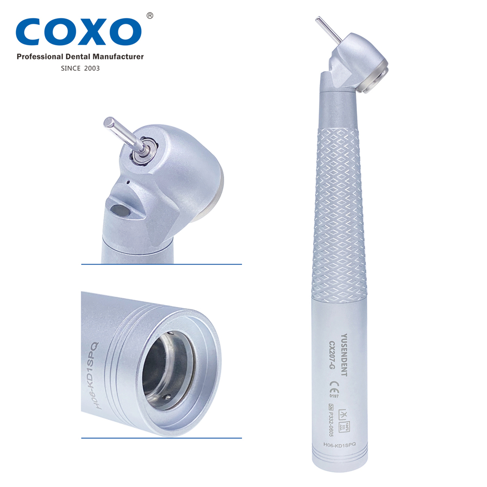 COXO YUSENDENT Dental 45 Degree Surgical Handpiece Fiber Optic CX207-G