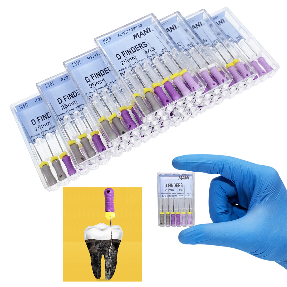 Mani D FINDERS Dental Endodontic files For Calcified Canals 21/25mm