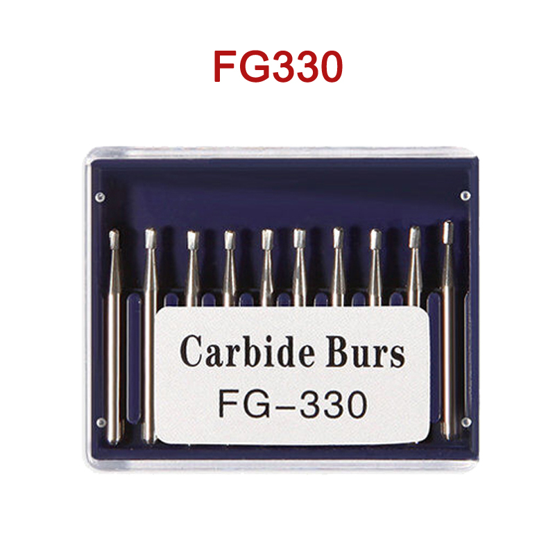 Dental Tungsten Carbide Tungsten Steel Burs for High Speed Handpiece FG1/2/3/4/5/6/7/8/245/330/556/557/558/701/702/701L/702L/1557/1558/1957/1958/7901/7902/7903