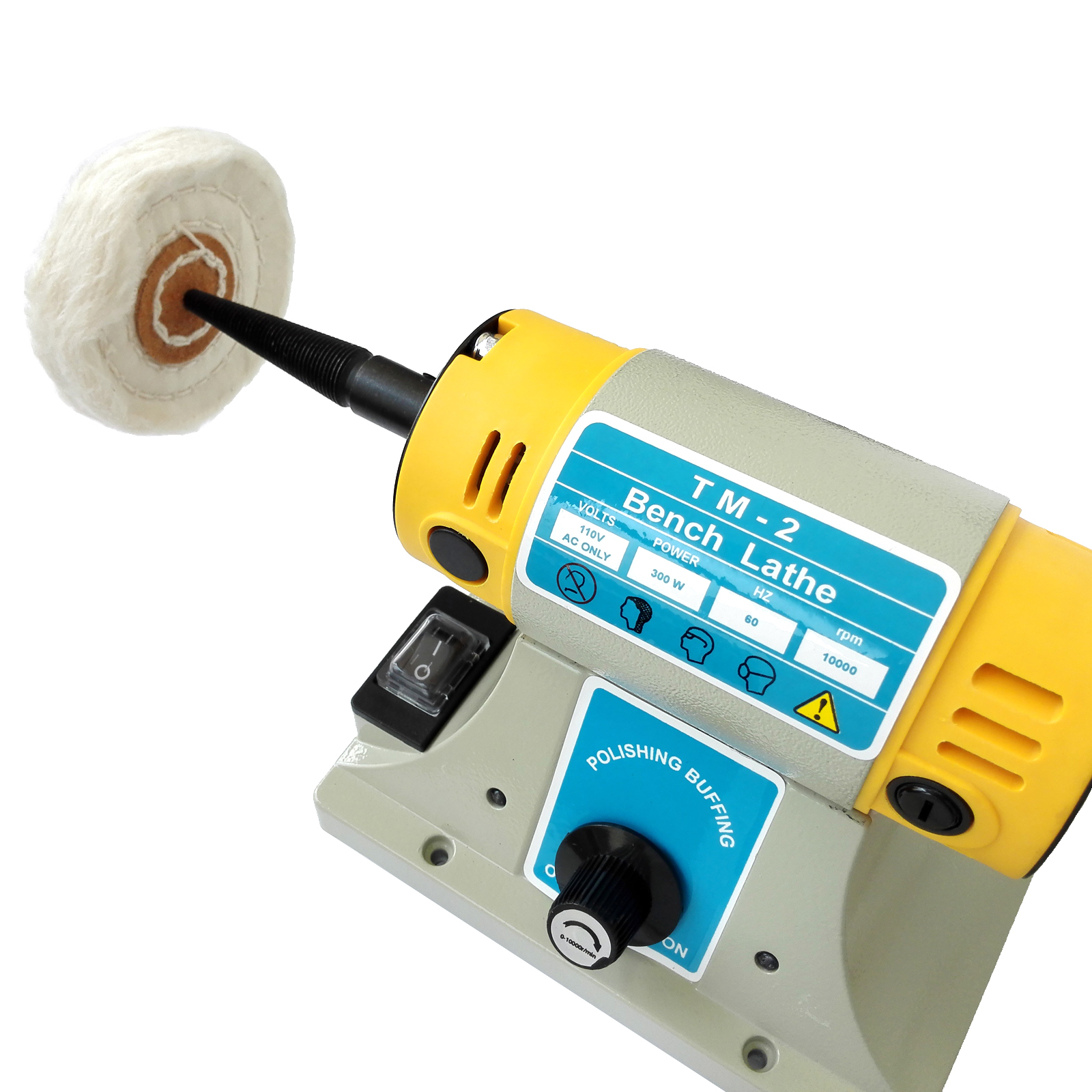 TM-2 Polishing Machine Sander Grinder Lathe Motor Polisher Buffer Smoothing 110V/230V