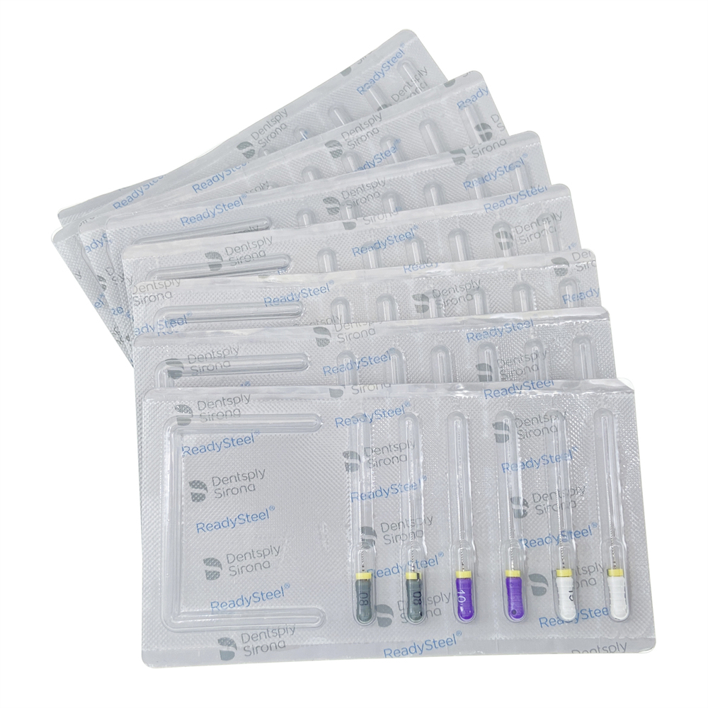 Dentsply Sirona Ready-Steel Sterile C+File Dental Hand Use File 21/25/31mm A