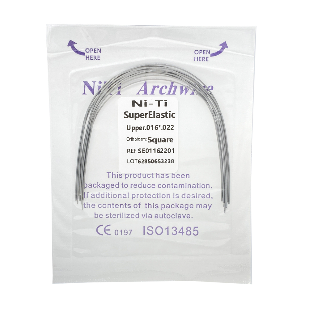 10Pcs Dental Orthodontic Stainless Steel/Niti Arch Wires Rectangular Wires