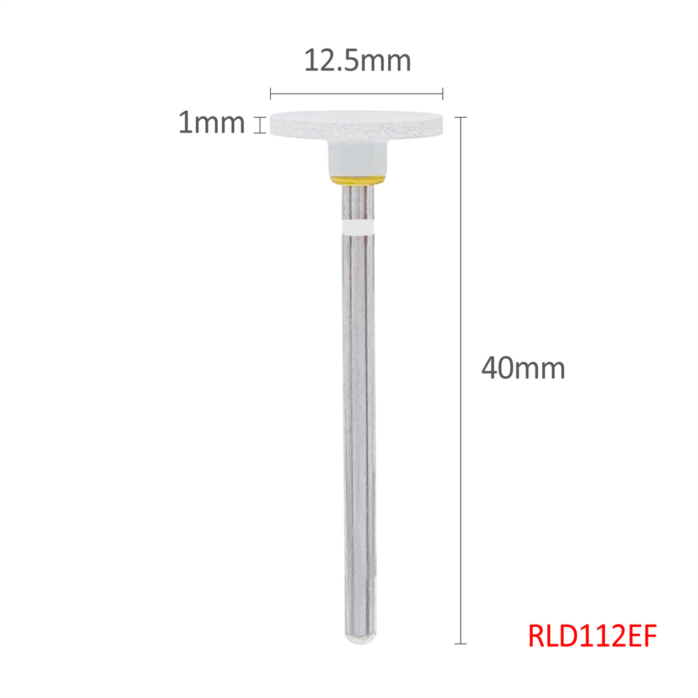 Dental HP Rubber Diamond Polisher Polishing Wheel Disc Fine Coarse