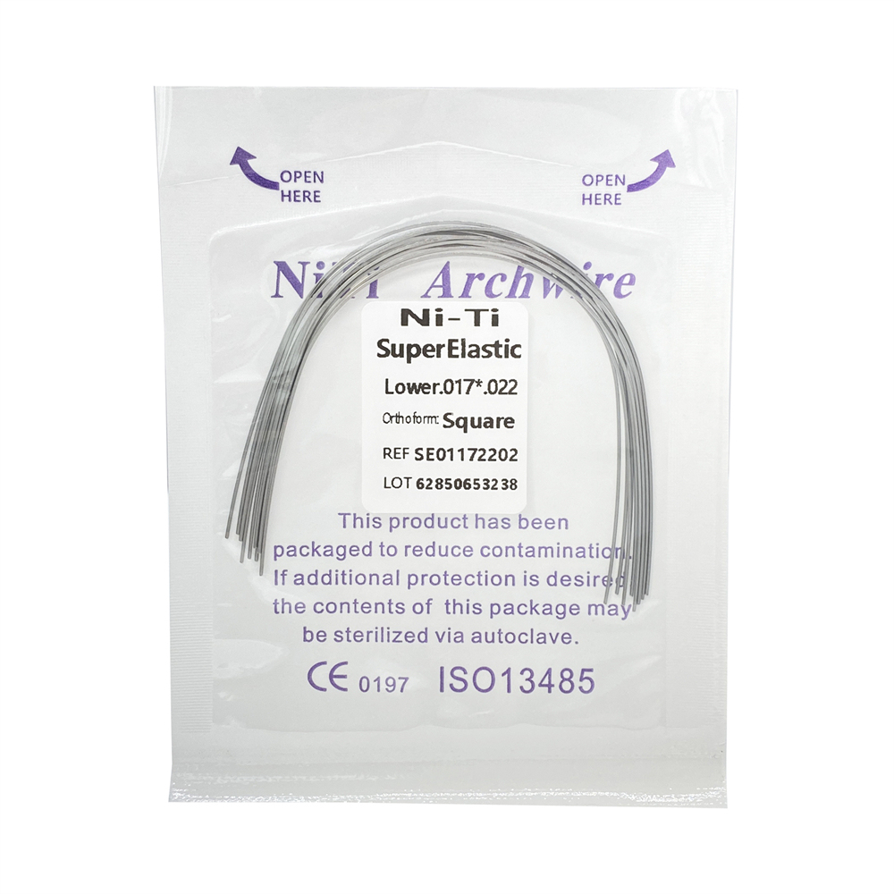 10Pcs Dental Orthodontic Stainless Steel/Niti Arch Wires Rectangular Wires