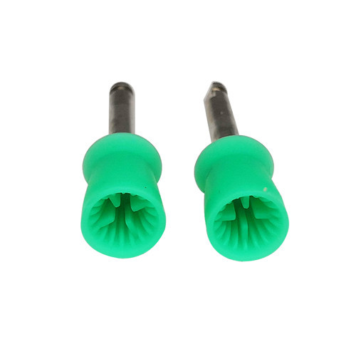 Dental Polishing Polish Prophy Cup  4 Webbed Brush Latch Type