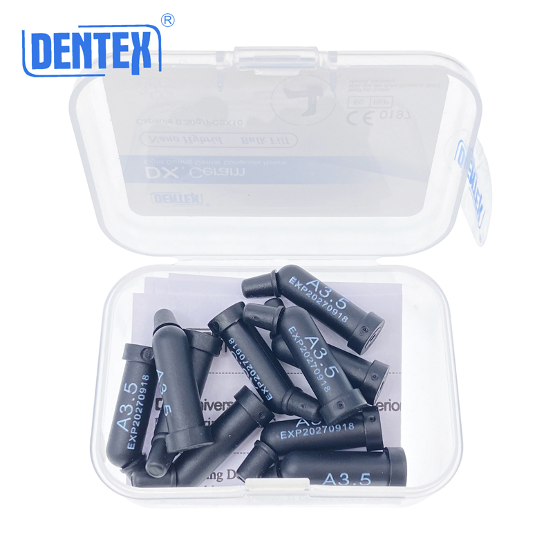 Dental Dentex DX.Ceram Light Curing Composite Resin  Refill Unidose Capsule Kit
