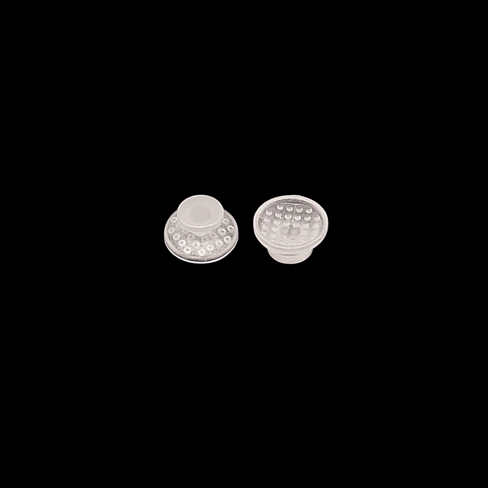 Dental Orthodontic Composite Ceramic Lingual Button Bondable Round Base