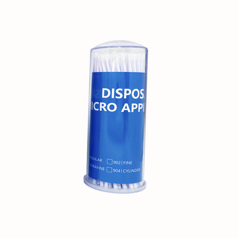 Disposable Micro Applicator Dental Use Bendable Brush 100pcs 4colors