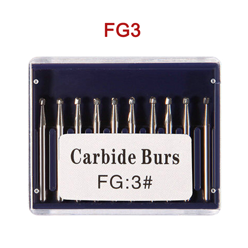Dental FG Fresas de carburo de tungsteno Fit Alta Velocidad pieza de mano