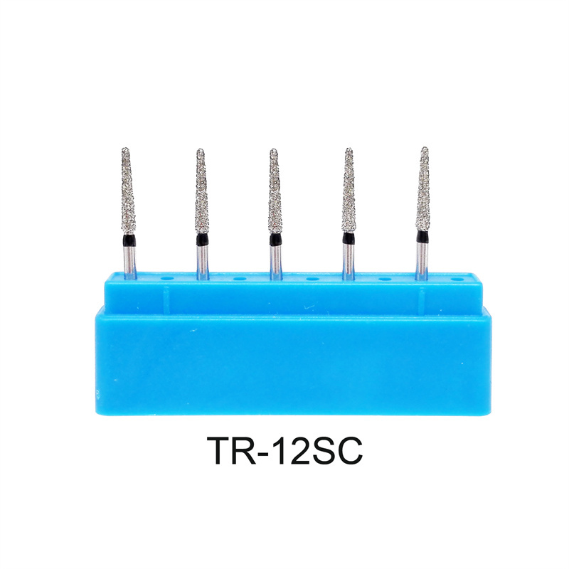 DMXDENT Diamond Burs Dental High Speed Handpiece Friction Grip FG 1.6mm + Free Handpiece