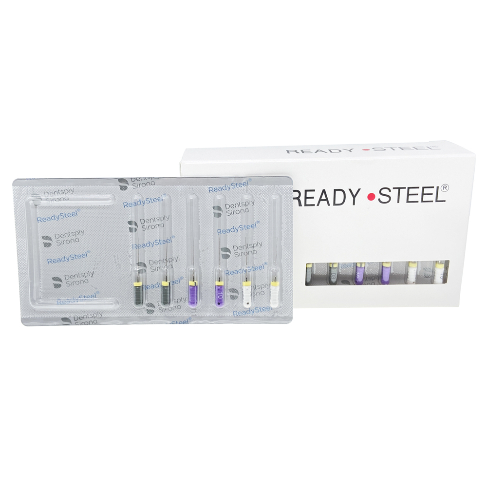 Dentsply Sirona Ready-Steel Sterile C+File Dental Hand Use File 21/25/31mm A