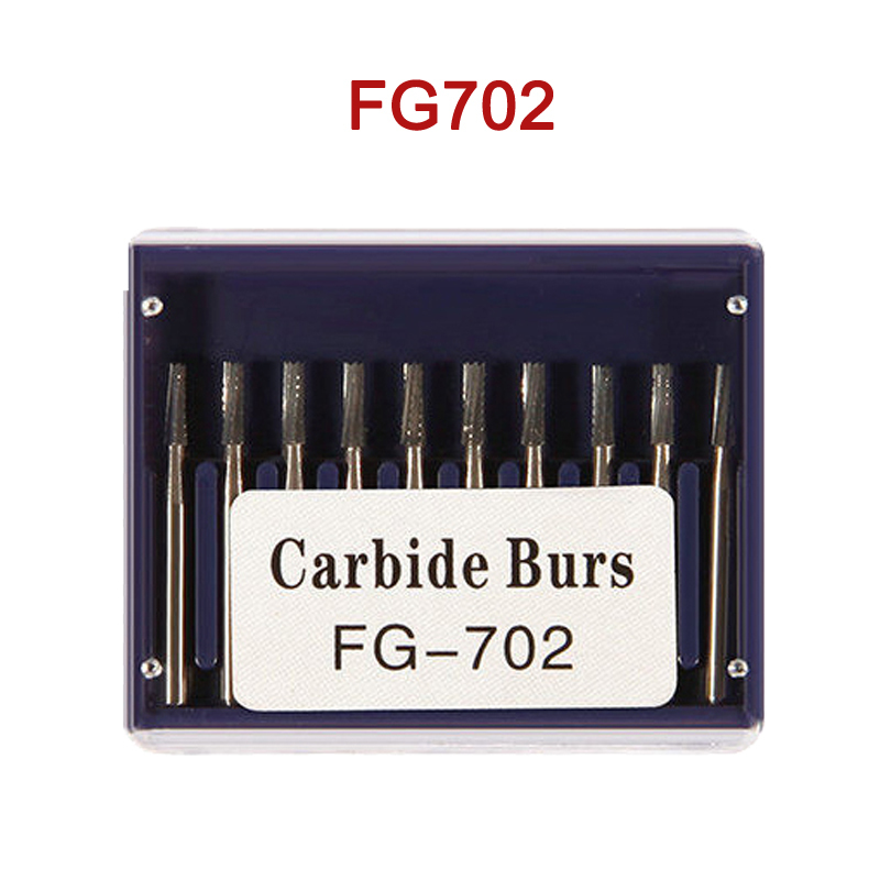 Dental Tungsten Carbide Tungsten Steel Burs for High Speed Handpiece FG1/2/3/4/5/6/7/8/245/330/556/557/558/701/702/701L/702L/1557/1558/1957/1958/7901/7902/7903