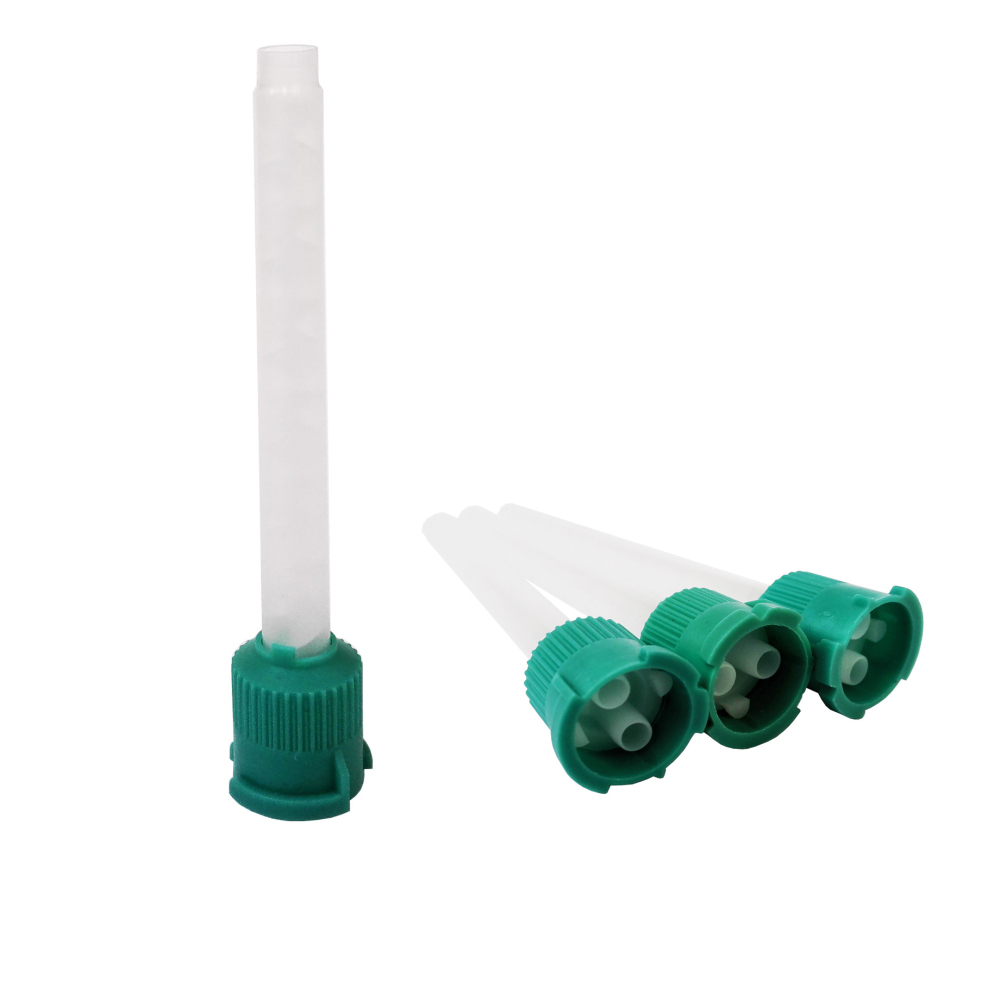 Dental Impression Mixing Tips Teal 6.5mm 1:1 Ratio