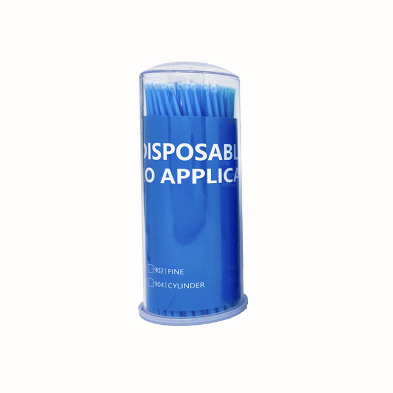Disposable Micro Applicator Dental Use Bendable Brush 100pcs 4colors