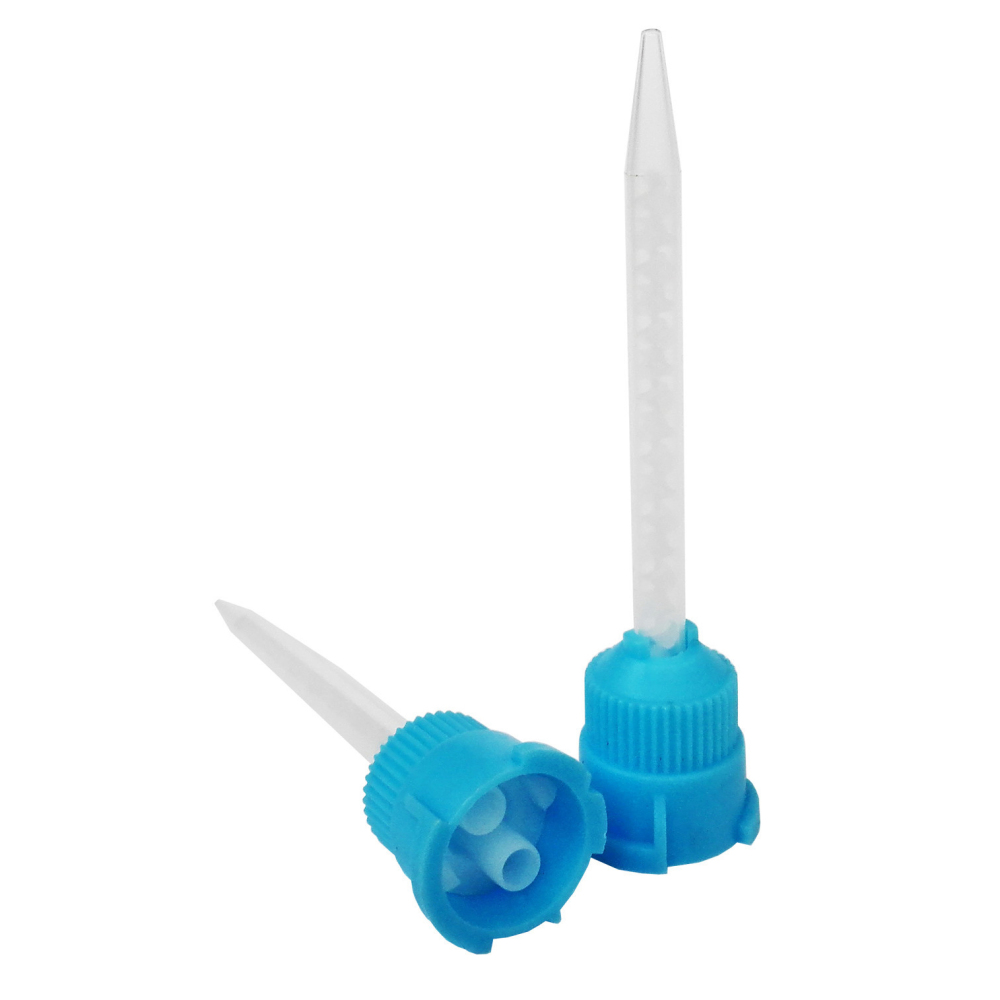 Dental Impression Mixing Tips 1:1 Blue Color