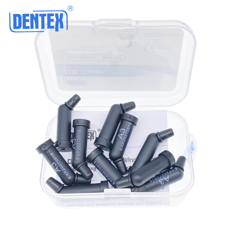 Dental Dentex DX.Ceram Light Curing Composite Resin  Refill Unidose Capsule Kit