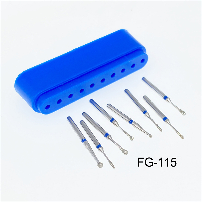 8PCS Dental FG-115 Diamond Burs Minimally Invasive Cavity Preparation