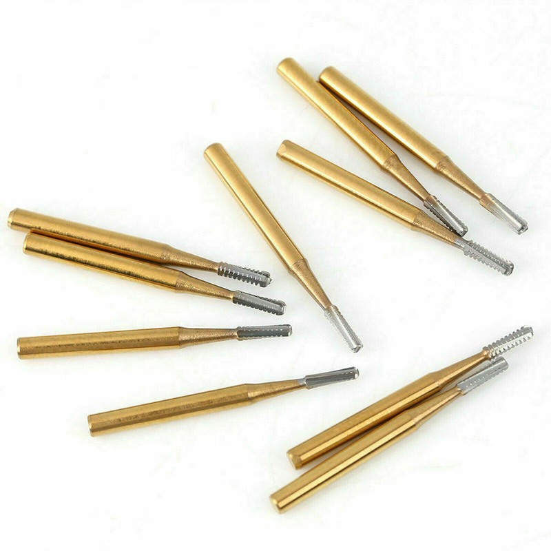 FG-1957 High Speed Dental Tungsten Steel Carbide Crown Metal Cutting Burs