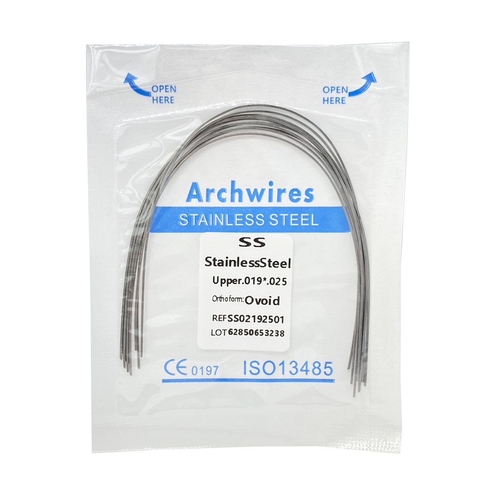 10Pcs Dental Orthodontic Stainless Steel/Niti Arch Wires Rectangular Wires