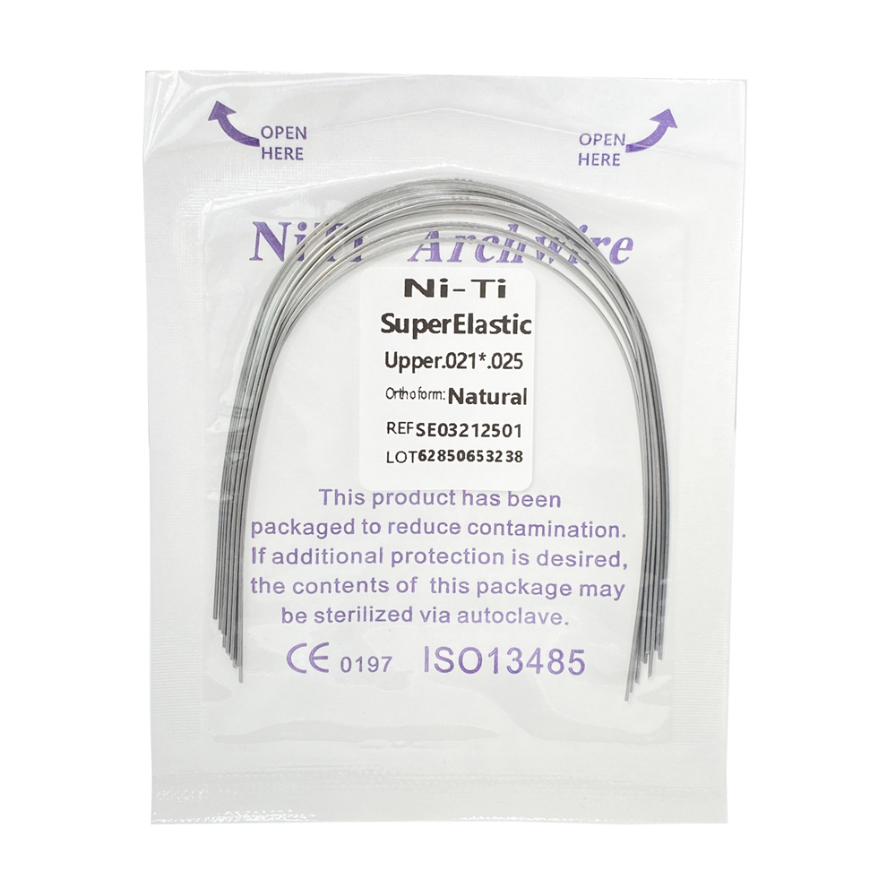 10Pcs Dental Orthodontic Stainless Steel/Niti Arch Wires Rectangular Wires