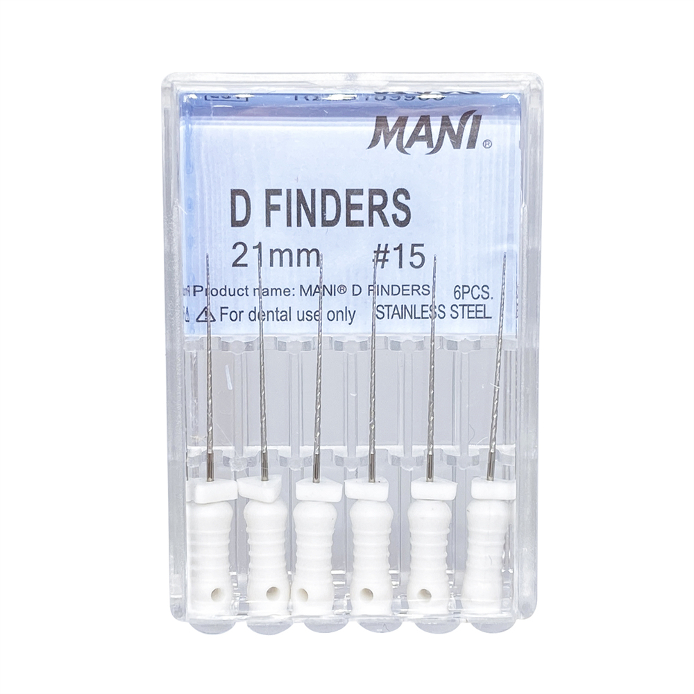 Mani D FINDERS Dental Endodontic files For Calcified Canals 21/25mm