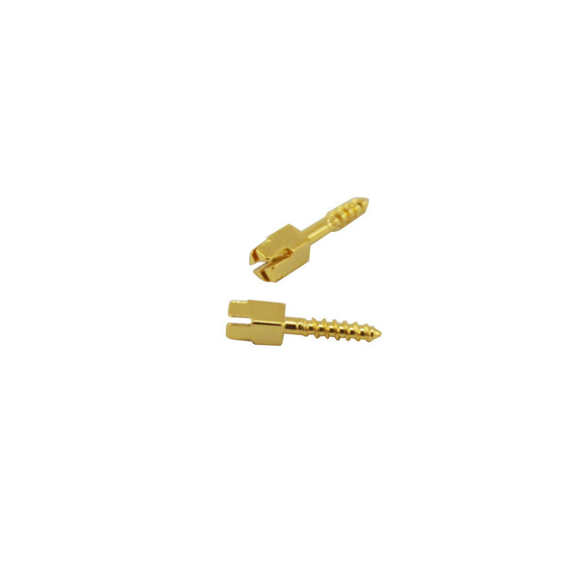 12Pcs/Box Dental Titanium/Gold Plated Conical Screw Posts Kits Refill All Sizes