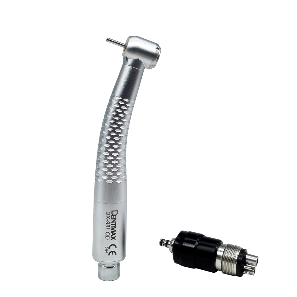 DENTMAX Dental E-generator LED High Speed Handpiece with 2/4Hole Swivel Coupler